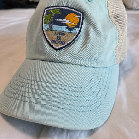 LIFE IS GOOD Embroidered Logo Hat - Picture 3 of 8